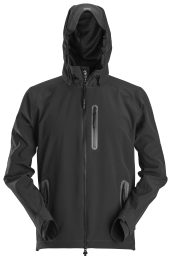 Flexiwork, giacca impermeabile softshell con cappuccio