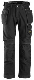 Pantaloni per artigiani in cotone con tasche esterne