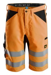 LiteWork, pantaloni corti+ in alta visibilit&agrave;, classe 1
