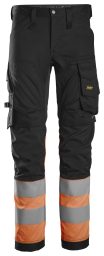 Pantaloni elasticizzati in alta visibilit&agrave;, classe 1