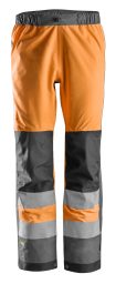 AllroundWork, pantaloni shell impermeabili in alta visibilit&agrave;, classe 2