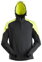 FlexiWork, felpa Neon con cappuccio e cerniera