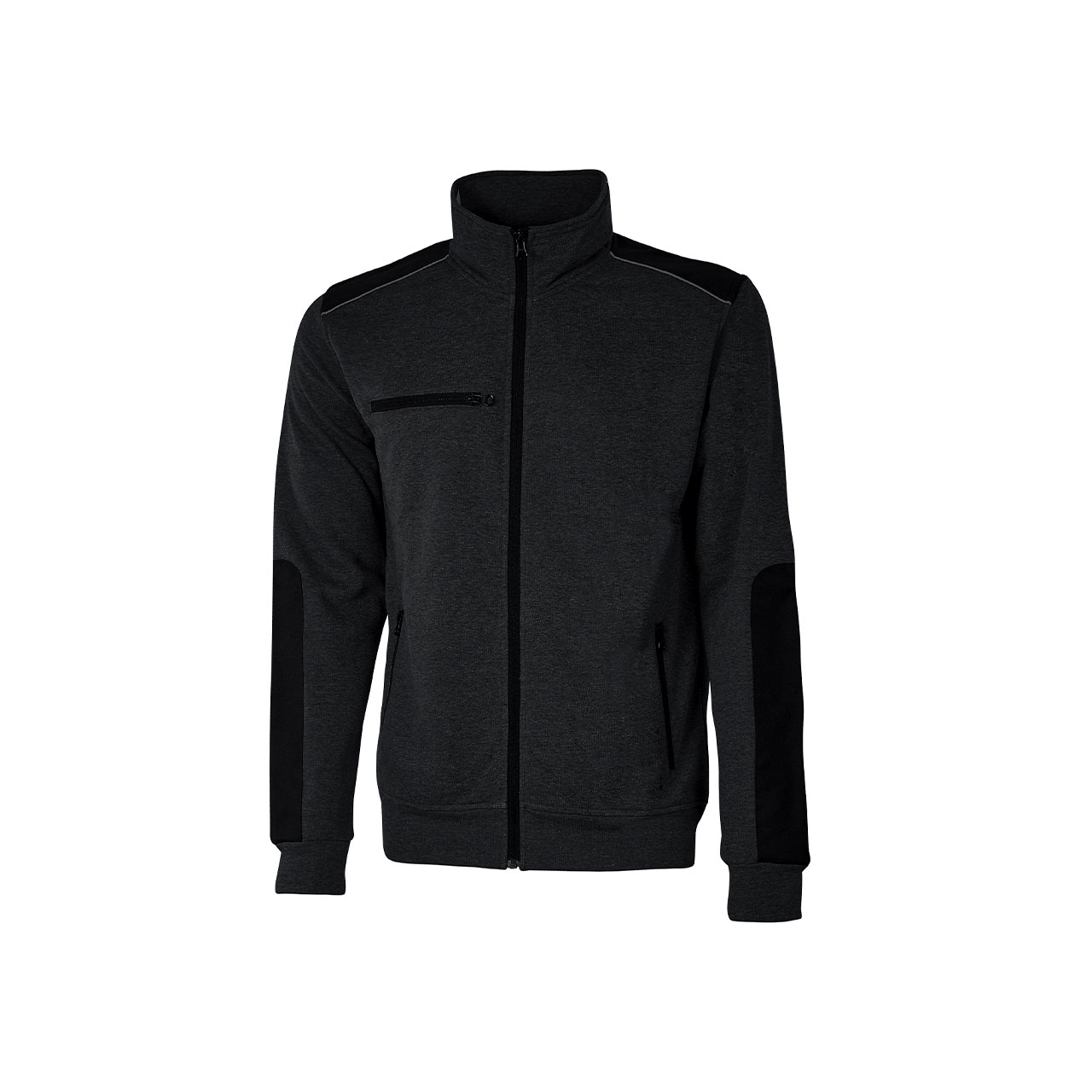 felpa-da-lavoro-upower-modello-snug-colore-black-carbon felpa da lavoro upower modello snug colore black carbon