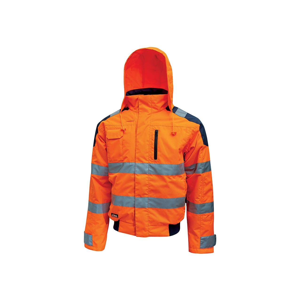 giacca-da-lavoro-upower-modello-best-colore-orange-fluo giacca da lavoro upower modello best colore orange fluo