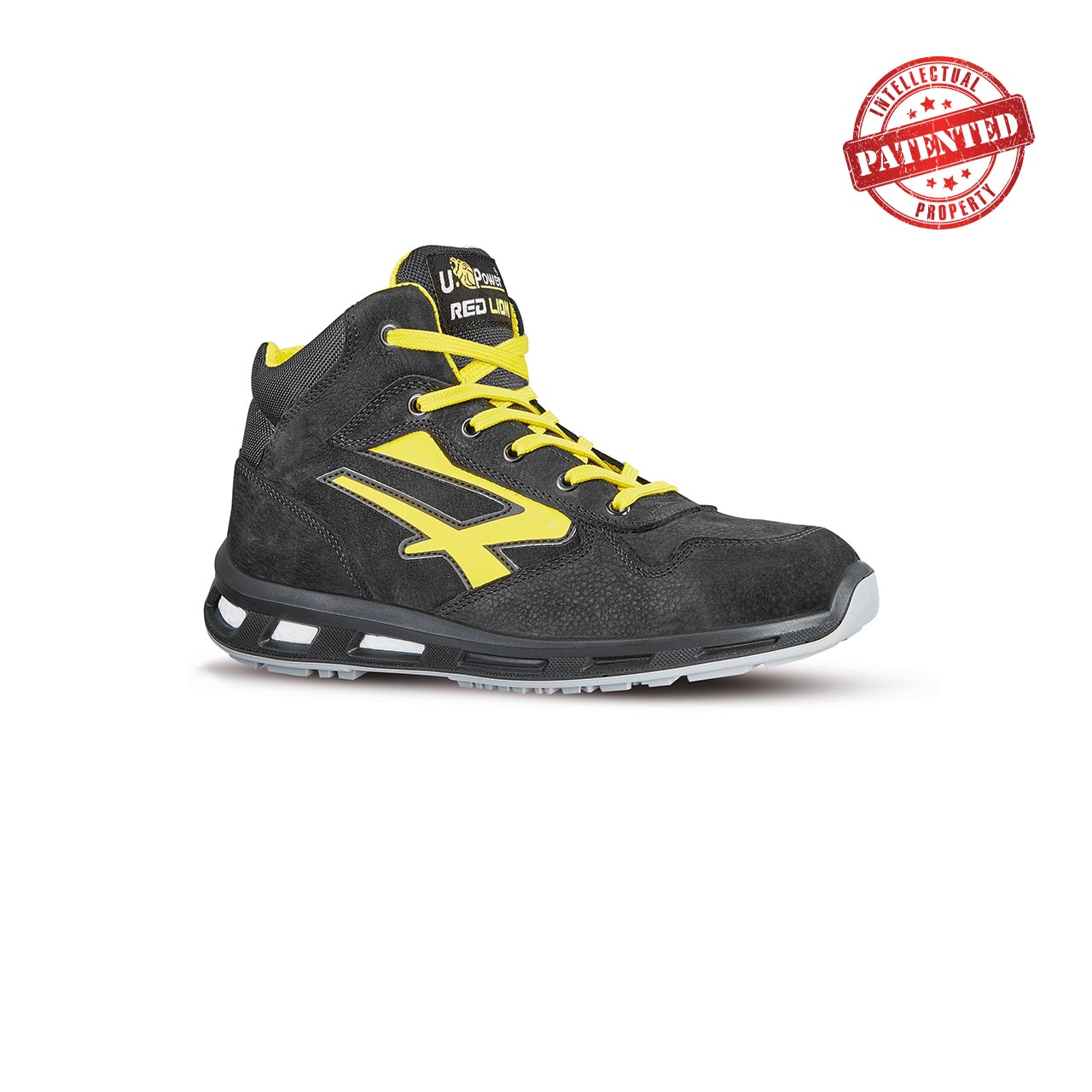 scarpa-antinfortunistica-alta-upower-modello-shot-linea-redlion-vista-laterale scarpa antinfortunistica alta upower modello shot linea redlion vista laterale