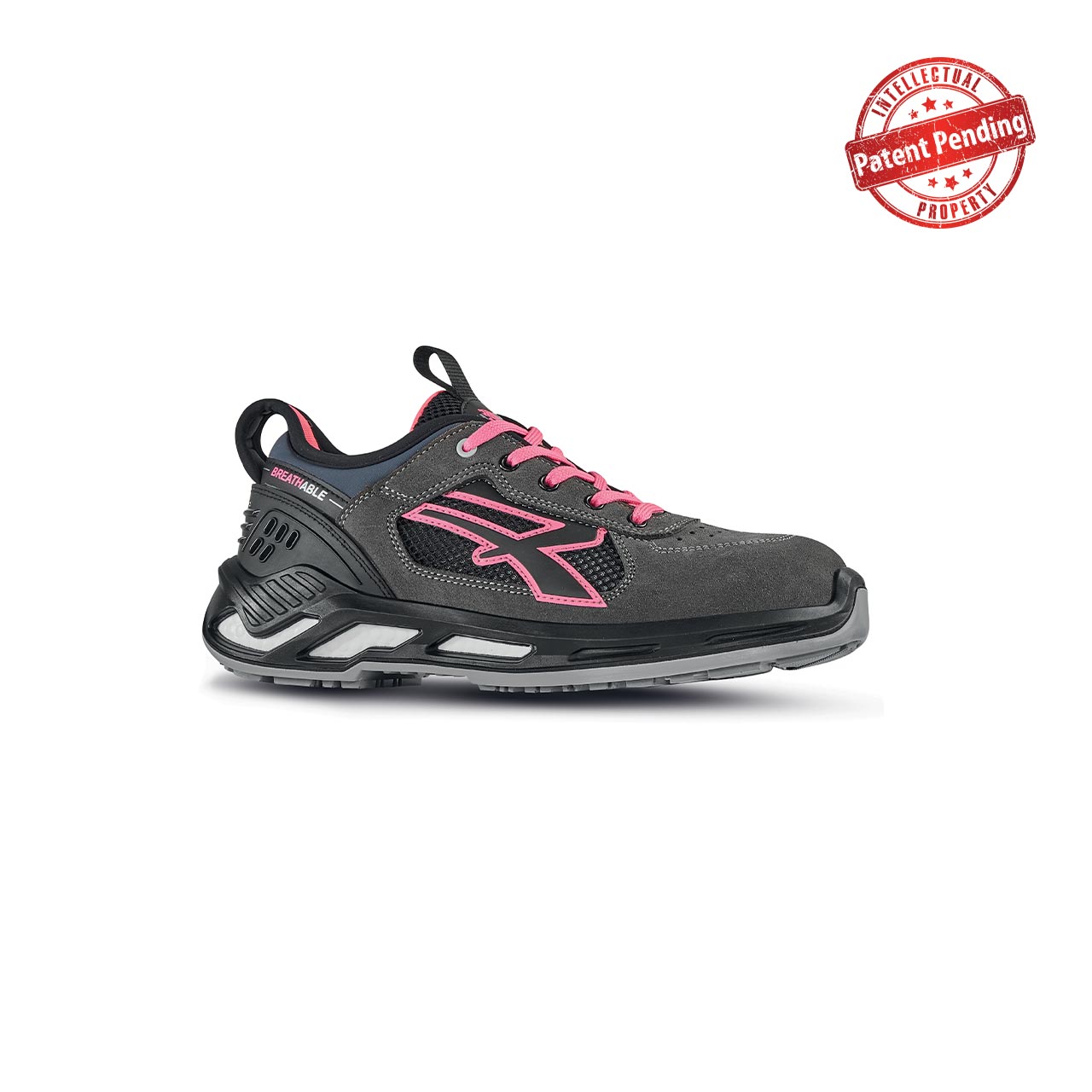 scarpa-antinfortunistica-upower-modello-kate-linea-red360-vista-laterale scarpa antinfortunistica upower modello kate linea red360 vista laterale