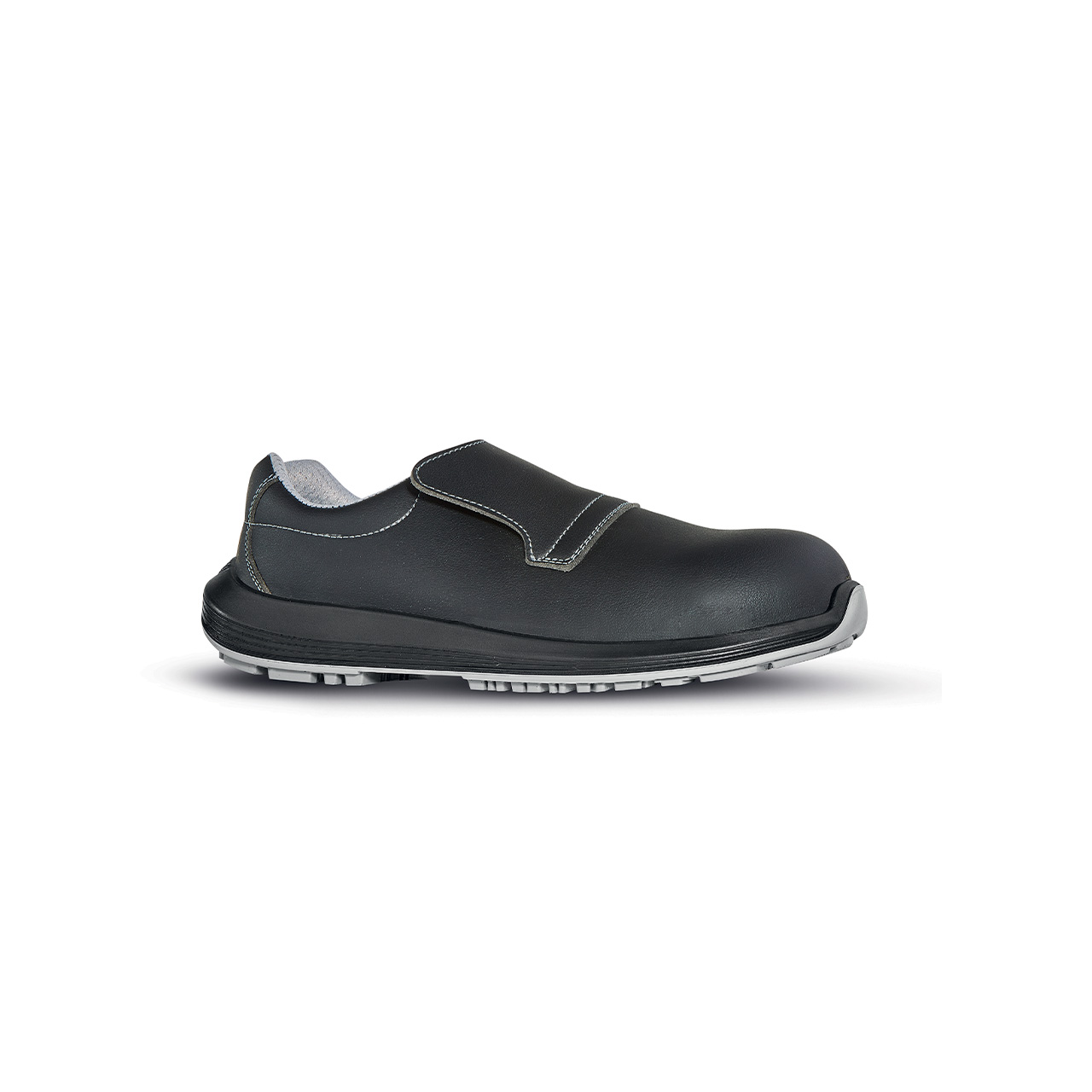 scarpa-antinfortunistica-upower-modello-structure-linea-black68_white-vista-laterale scarpa antinfortunistica upower modello structure linea black68 white vista laterale